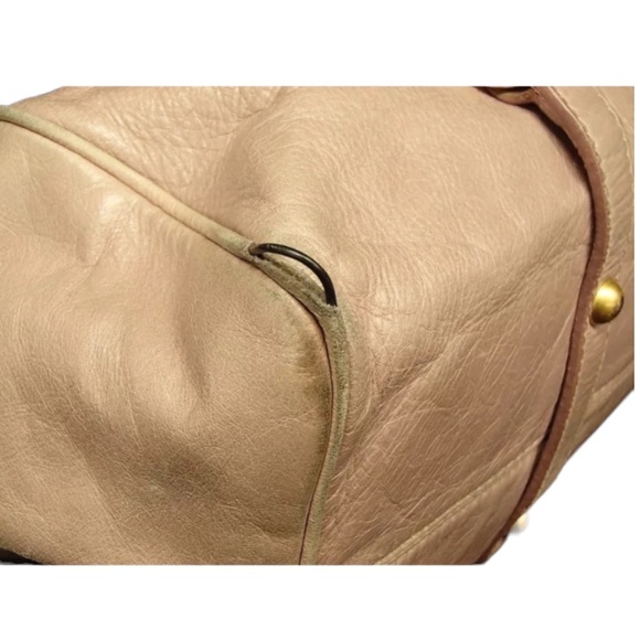 ✨HP✨AUTH MIUMIU PINK Pale Bow Vitello Lux Leather Bag M - Picture 5 of 12
